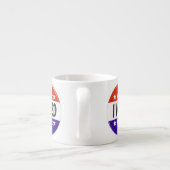 Ik heb gestemd espresso kop (Achterkant)