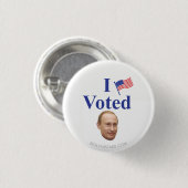 IK HEB GESTEMD RONDE BUTTON 3,2 CM (Voorkant /achterkant)