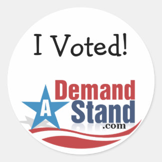 Ik heb gestemd! Sticker