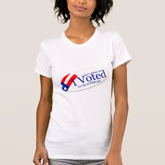 Ik heb gestemd t-shirt (Voorkant)