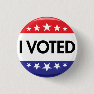 Ik heb gestemd voor de Button 2020-verkiezingen