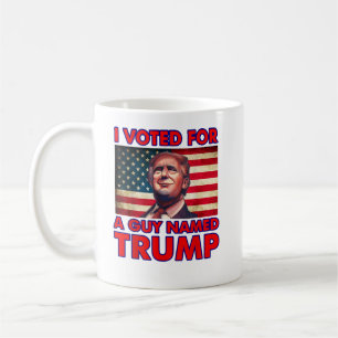 Ik heb gestemd voor een man die Trump Donald Trump Koffiemok