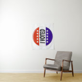Ik heb gestemd wandkleed (In situ)