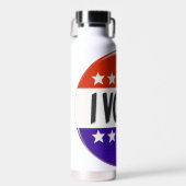 Ik heb gestemd waterfles (Voorkant)