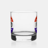 Ik heb gestemd whisky glas (Links)