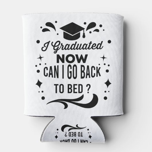 Ik heb gestudeerd... kan ik terug naar het Afstude Blikjeskoeler (Achterkant)