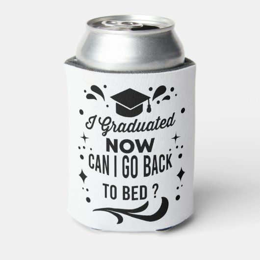 Ik heb gestudeerd... kan ik terug naar het Afstude Blikjeskoeler (Blikje Achterkant)