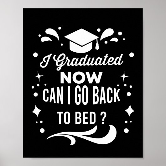 Ik heb gestudeerd... kan ik terug naar het Afstude Poster (Voorkant)