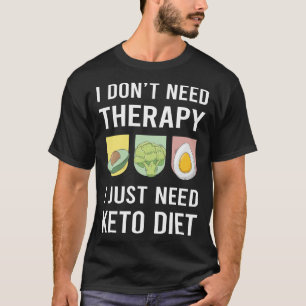 Ik heb gewoon Keto Dieet Ketogene Keton Ketosis no T-shirt