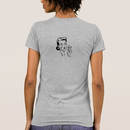 Ik heb gezien dat ik vergeten ben... t-shirt (Achterkant)