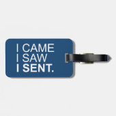 Ik heb gezien dat ik zond bagagelabel (Achterkant horizontaal)