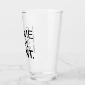 Ik heb gezien dat ik zond glas (Links)