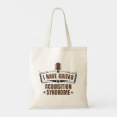 Ik heb gitaaracquisitiesyndroom tote bag (Achterkant)