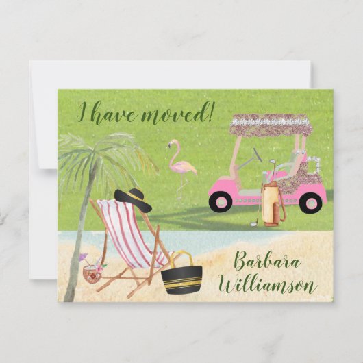 Ik heb Golf Beach Budget FLAT-beweging verplaatst Aankondiging (Voorkant)