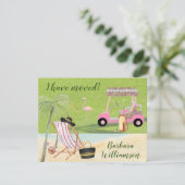 Ik heb Golf Beach Budget FLAT-beweging verplaatst Aankondiging (Staand voorkant)