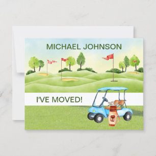 Ik heb Golf Cart Greens Man Budget Move Aankondiging