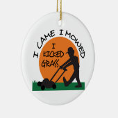 Ik heb Grass Keramisch Ornament (Rechts)