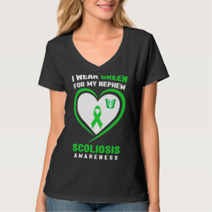 Ik heb groen Draag voor mijn Nephew Scoliosis Awar T-shirt