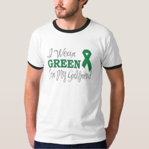 Ik heb groen Draag voor mijn Vriendin (groen lint) T-shirt