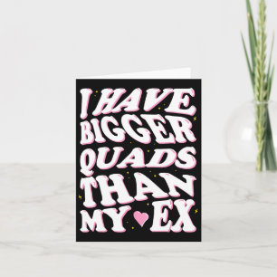 Ik heb grotere quads dan mijn ex kaart