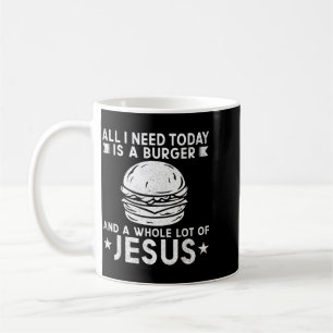 Ik Heb Hamburgers En Veel Jezus Christus Barbecue  Koffiemok