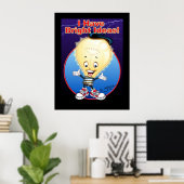 Ik heb heldere ideeën. poster (Thuiskantoor)