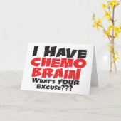 Ik heb Hersenen Chemo Kaart (Gele Bloem)