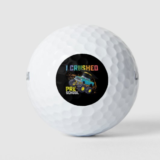 Ik heb het Afstuderen van de Preschool Monster Tru Golfballen (Voorkant)