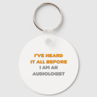 Ik heb het al eerder gehoord ... audioloog sleutelhanger
