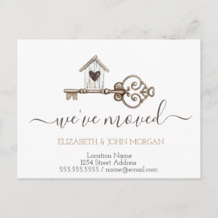 Ik heb het Belangrijkste Huis van het Hout Nieuwe  Aankondigingskaart