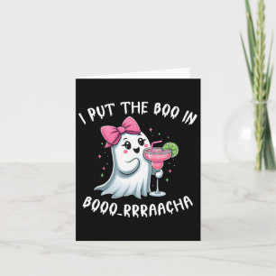 Ik heb het boek in Boracha gezet Grappige Hallowee Kaart