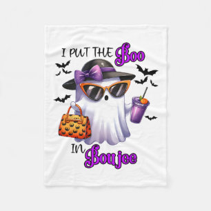 Ik heb het boek in Boujee Schattige Ghost Hallowee Fleece Deken