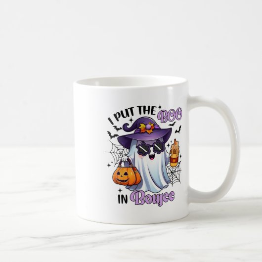 Ik heb het boek in een leuke Halloween outfit Cos Koffiemok (Rechts)