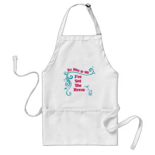 Ik heb het Booze Apron. Standaard Schort