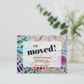 Ik heb het Briefkaart van Beach Moving Announcemen (Staand voorkant)