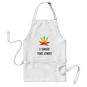 Ik heb het Chef Reggae Rasta Leaf Standard Schort
