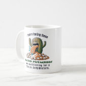 Ik heb het gevoel dat deze gezouten pistachenoten  koffiemok (Voorkant links)