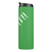 Ik heb het groen gedaan thermosbeker (Geroteerd rechts)