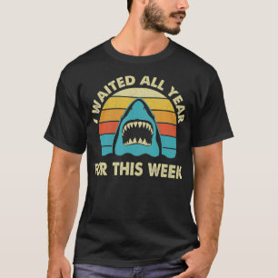 Ik heb het hele jaar op deze week gewacht  Haaienl T-shirt