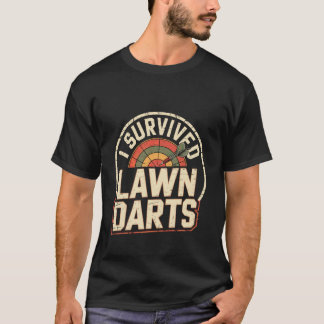 Ik heb het klassieke Lawn Darts Yard Nostalgia Gam T-shirt