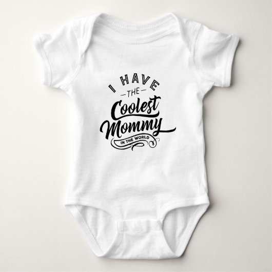 Ik heb het koelste Kind Baby Shirt (Voorkant)