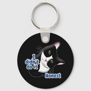 Ik heb het niet gedaan Cat Sleutelhanger