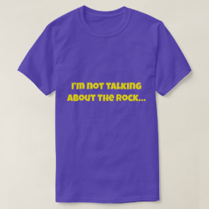 Ik heb het niet over de steen... grappige meme t-shirt