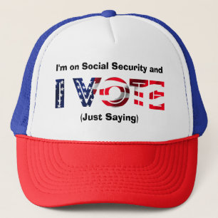 Ik heb het over sociale zekerheid en ik stem trucker pet