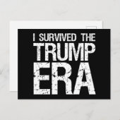 Ik heb het Trump-tijdperk 2020 overleefd Briefkaart (Voorkant / Achterkant)
