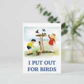 Ik heb het uitgezet briefkaart (Staand voorkant)