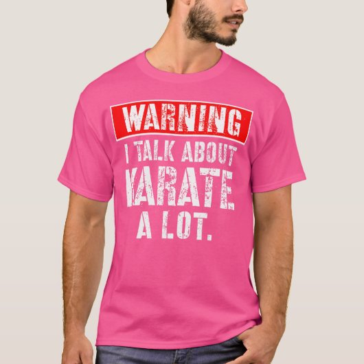Ik heb het vaak over karate t-shirt (Voorkant)