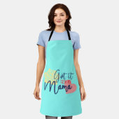 Ik heb het van mijn moeder schort (Gedragen)