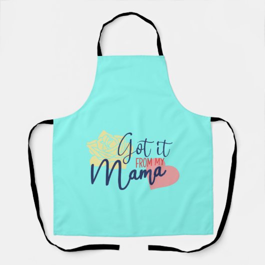 Ik heb het van mijn moeder schort (Voorkant)