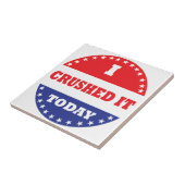 Ik heb het vandaag verknald tegeltje (Zijkant)